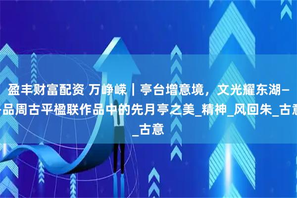 盈丰财富配资 万峥嵘｜亭台增意境，文光耀东湖——品周古平楹联作品中的先月亭之美_精神_风回朱_古意